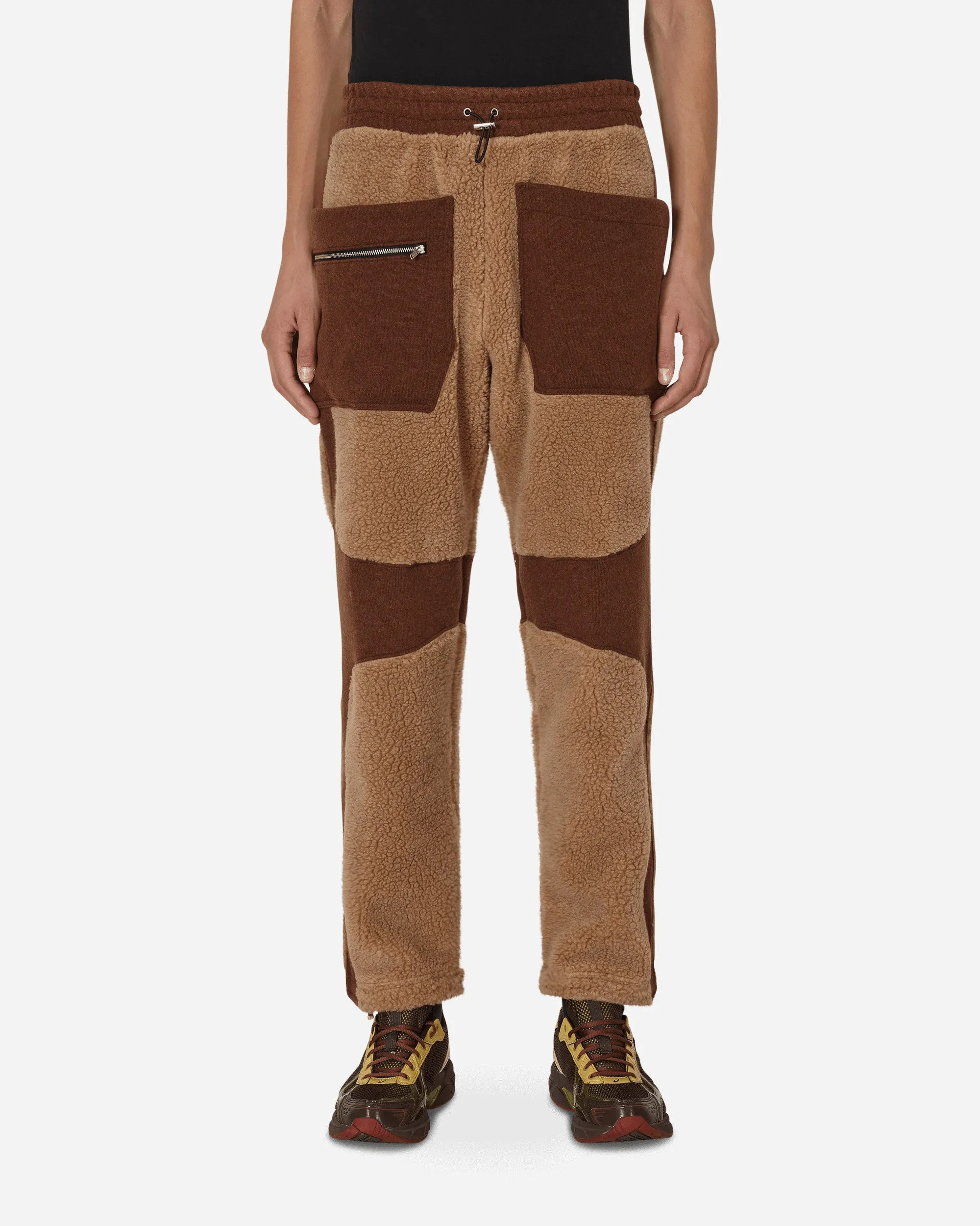 Ljos Trousers Brown Hood With Breathable Mesh Materials Comfortable Elastic Elastic Machine Washable