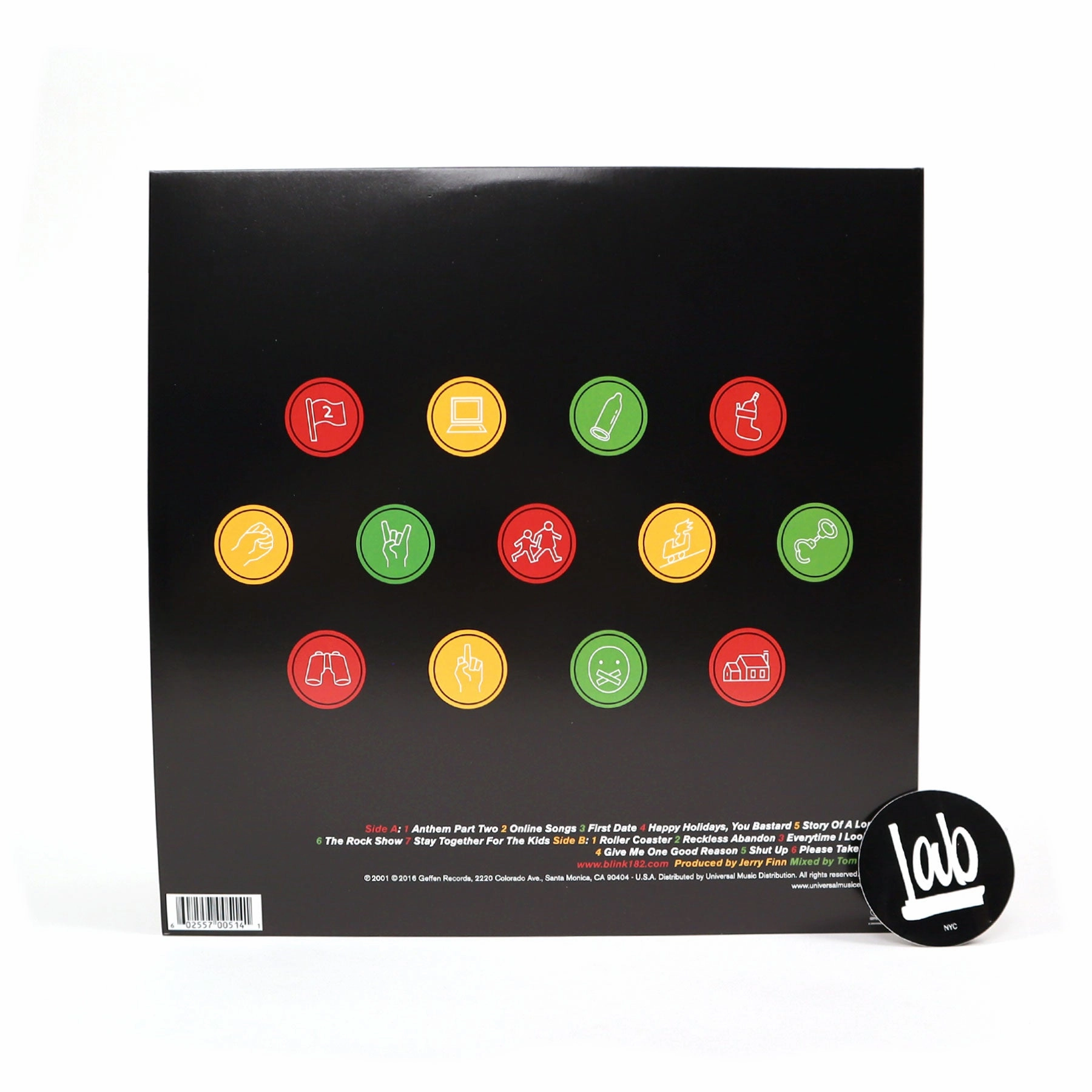 Blink-182: Take Off Your Pants And Jacket Vinyl LP