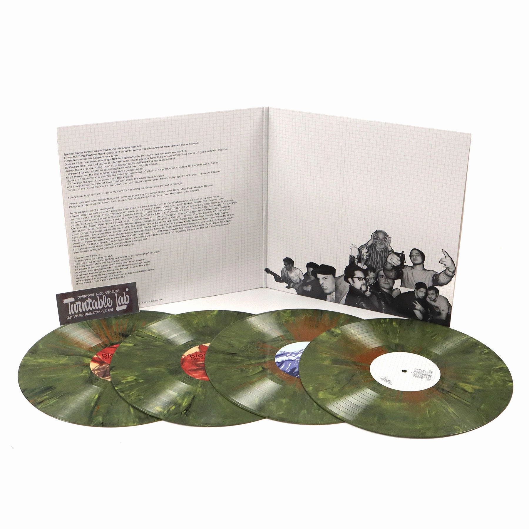 Blockhead: Music By Cavelight - 20th Anniversary Deluxe Edition (Colored Vinyl) Vinyl 4LP