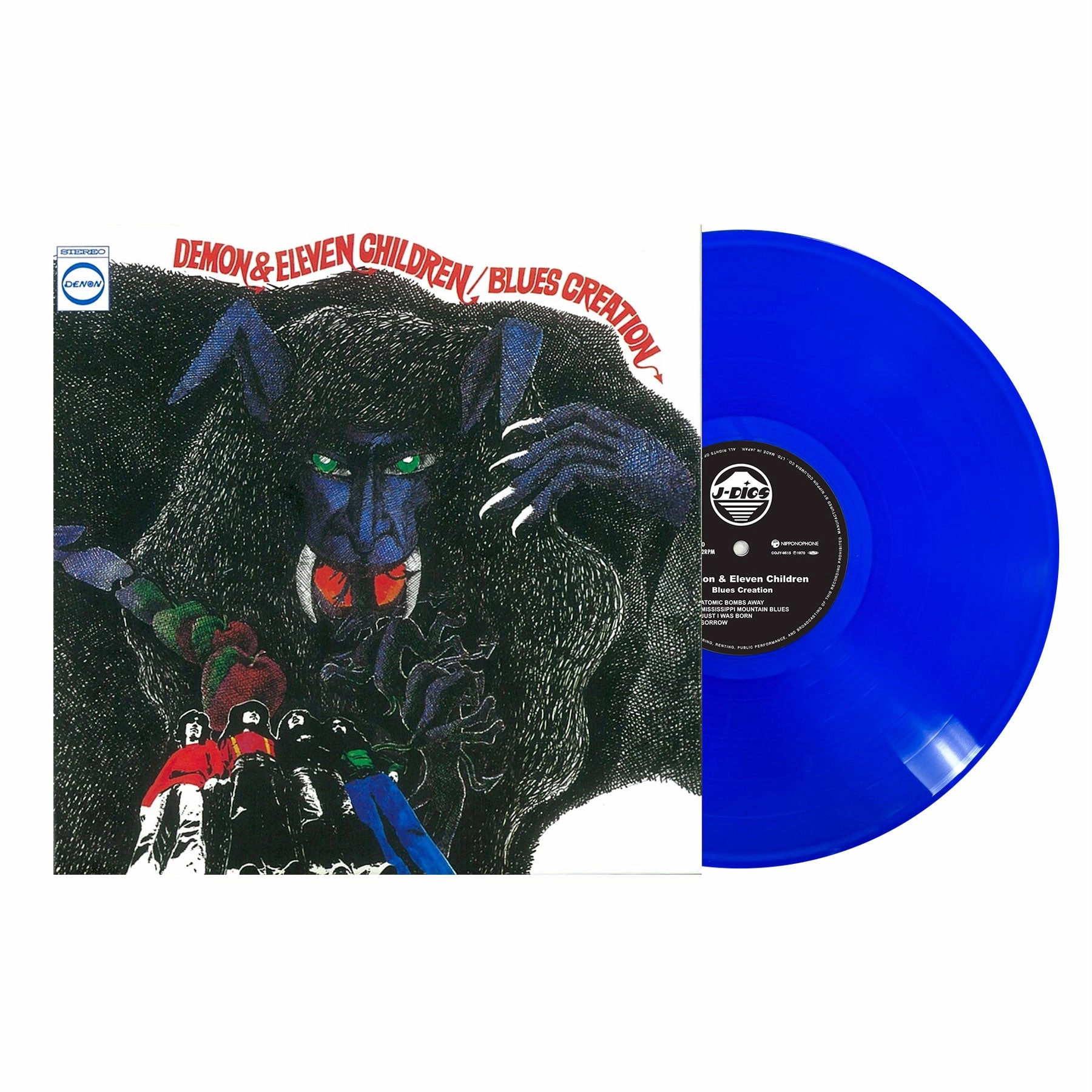 Blues Creation: Demon & Eleven Children (Japan Import, Colored Vinyl) Vinyl LP - PRE-ORDER