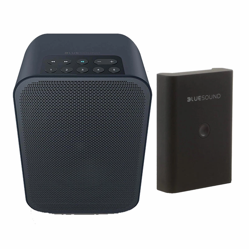 Bluesound Pulse FLEX 2i Mobile Sound System & Battery Pack (Each) hi-fi analog preamp,hi-fi dynamic range audio,hi-fi stereo for TV