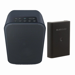 Bluesound Pulse FLEX 2i Mobile Sound System & Battery Pack (Each) hi-fi analog preamp,hi-fi dynamic range audio,hi-fi stereo for TV