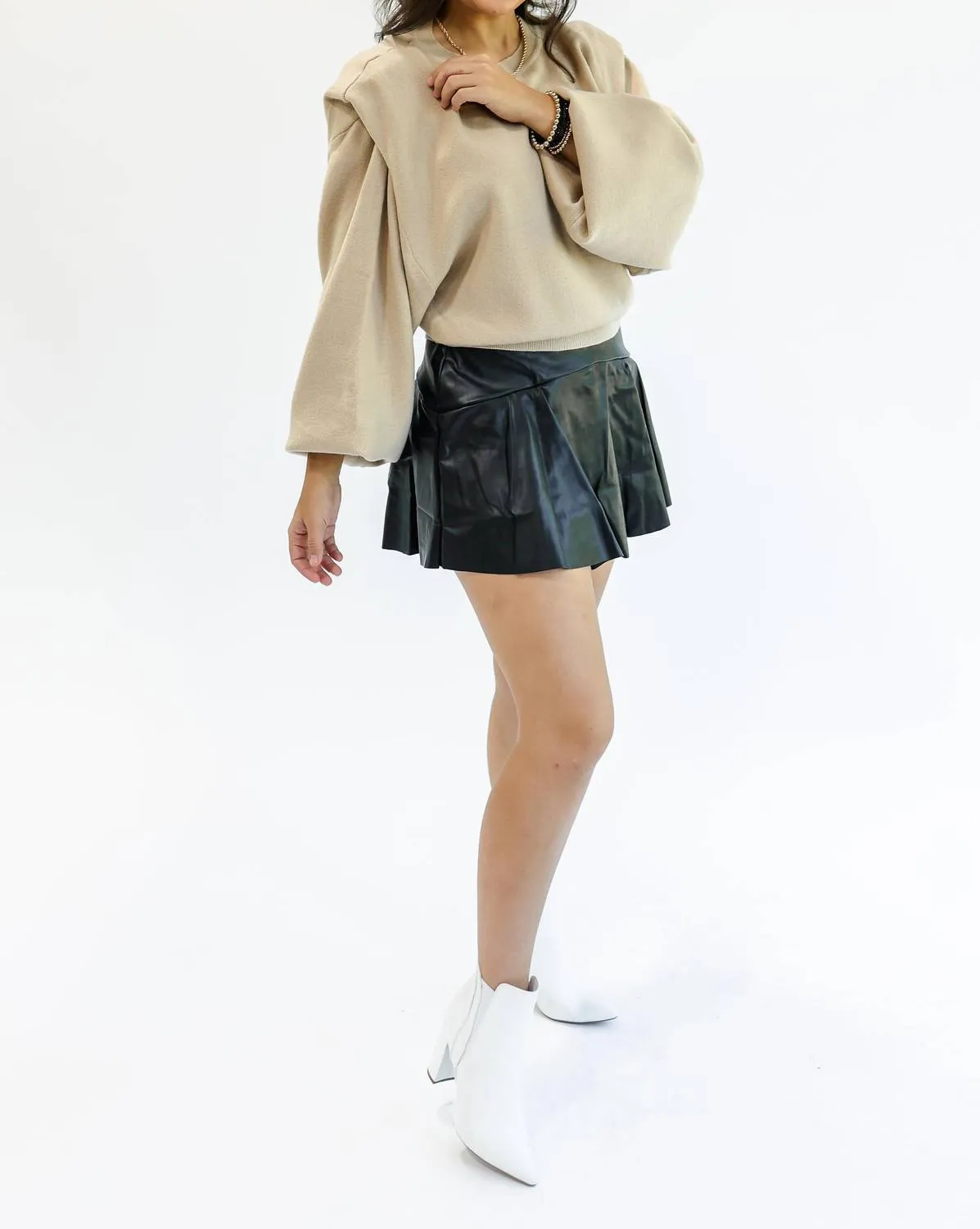 Pull Bold Moves en couleur Latte Glacé