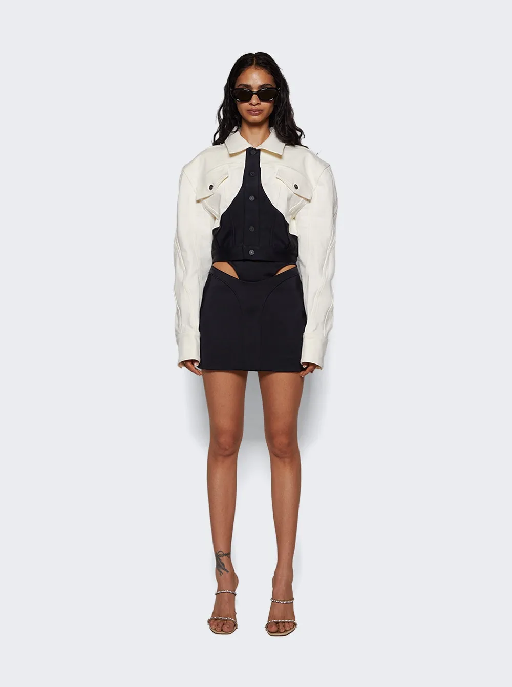 Jupe Mini en Cuir
