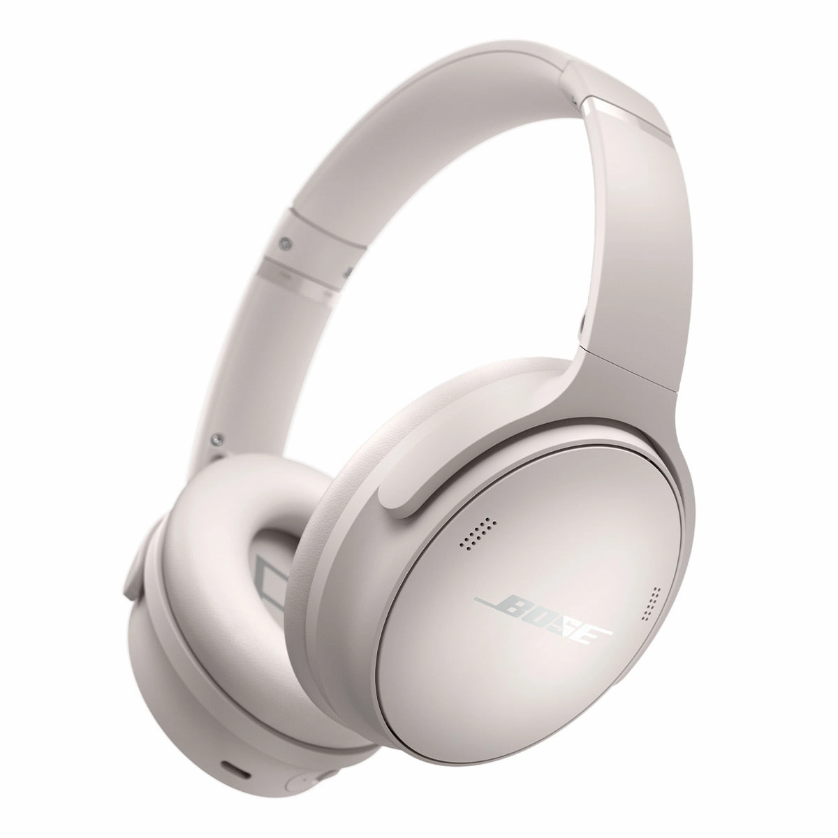 Bose QuietComfort Headphones with Active Noise Cancellation with QuietComfort Ultra Wireless Noise Cancelling Earbuds (White)