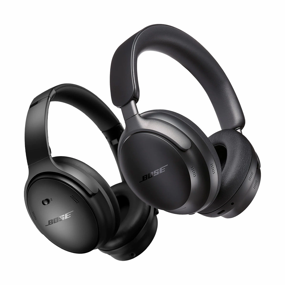 Bose Wireless Headphone Bundle with QuietComfort Ultra Wireless Noise Cancelling Headphones and QuietComfort Noise Cancelling Headphones (Black) hi-fi unbalanced input,hi-fi signal purity,hi-fi acoustic panel