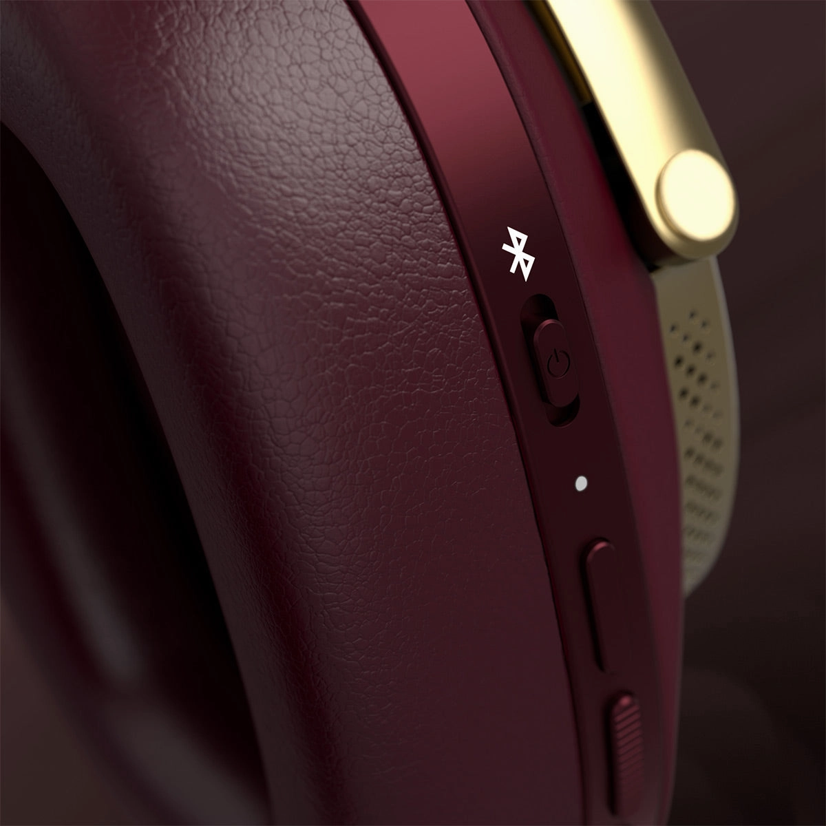 Bowers & Wilkins Px8 Wireless Bluetooth Over-Ear Headphones with Active Noise Cancellation (Royal Burgundy)