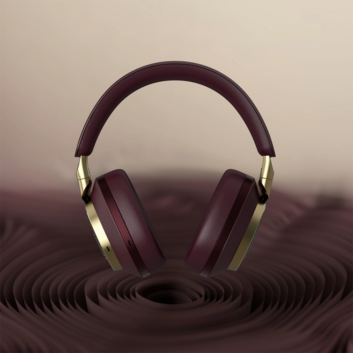 Bowers & Wilkins Px8 Wireless Bluetooth Over-Ear Headphones with Active Noise Cancellation (Royal Burgundy)