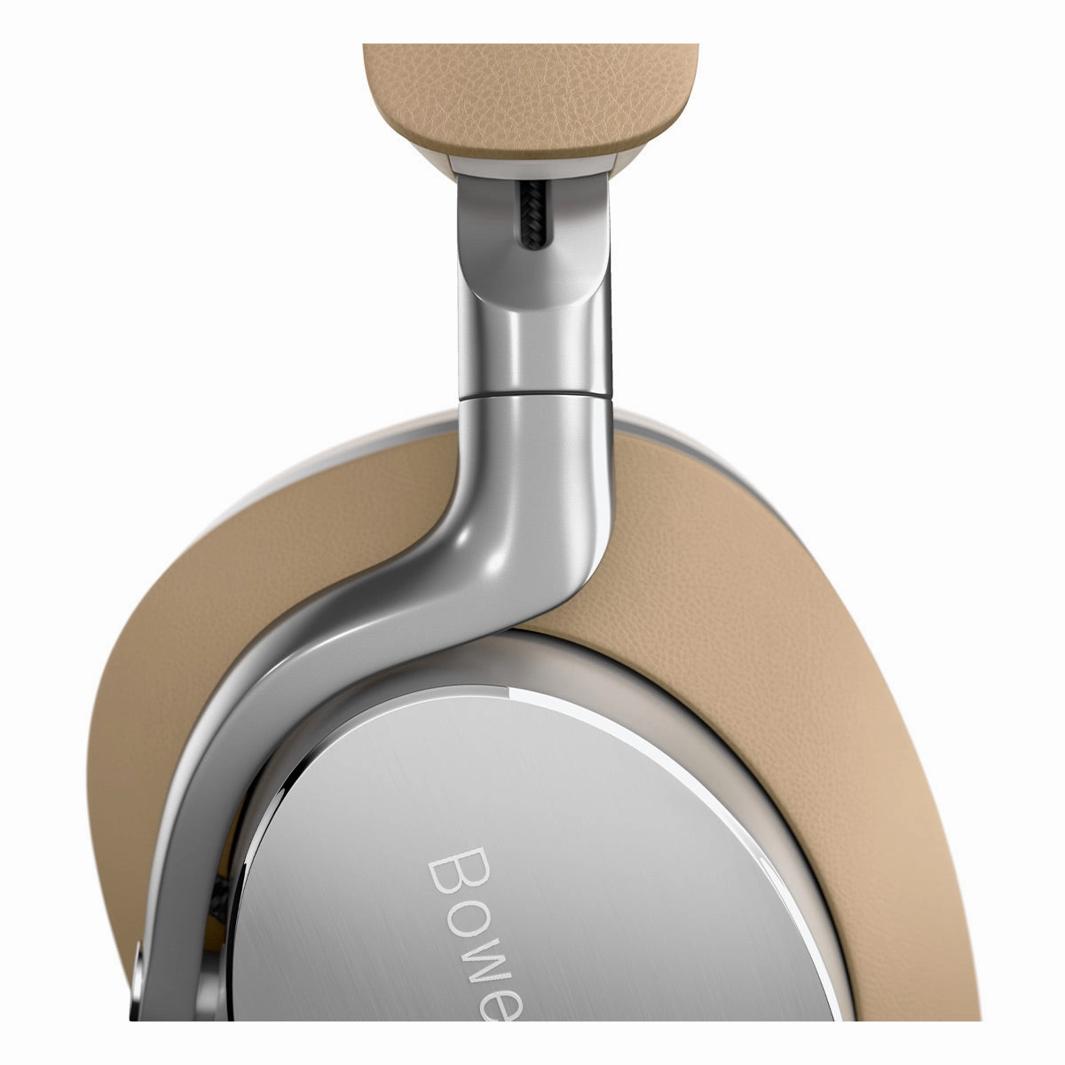 Bowers & Wilkins Px8 Wireless Bluetooth Over-Ear Headphones with Active Noise Cancellation (Tan)