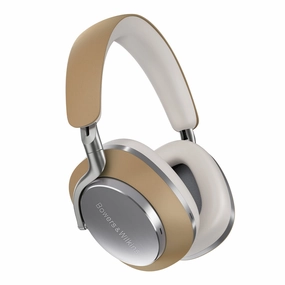 Bowers & Wilkins Px8 Wireless Bluetooth Over-Ear Headphones with Active Noise Cancellation (Tan) hi-fi unbalanced input,hi-fi signal purity,hi-fi acoustic panel