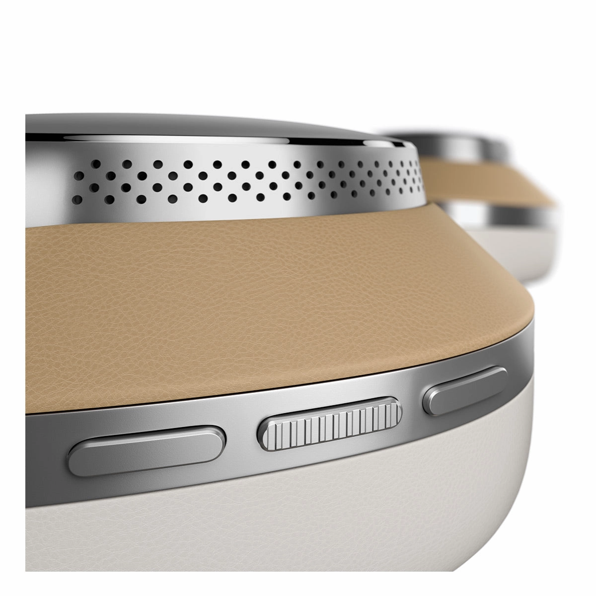Bowers & Wilkins Px8 Wireless Bluetooth Over-Ear Headphones with Active Noise Cancellation (Tan)