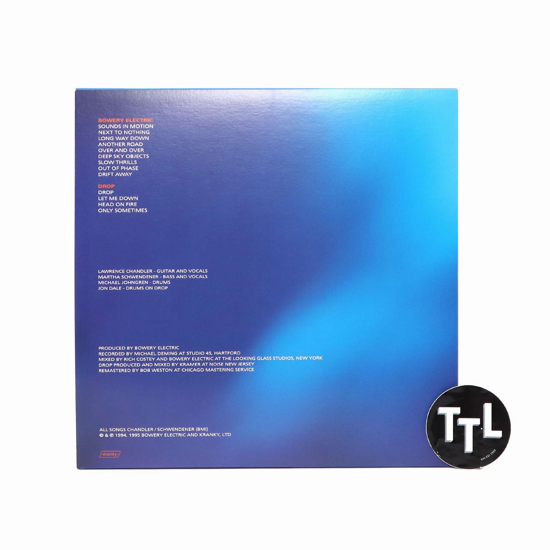Bowery Electric: Bowery Electric Vinyl 2LP
