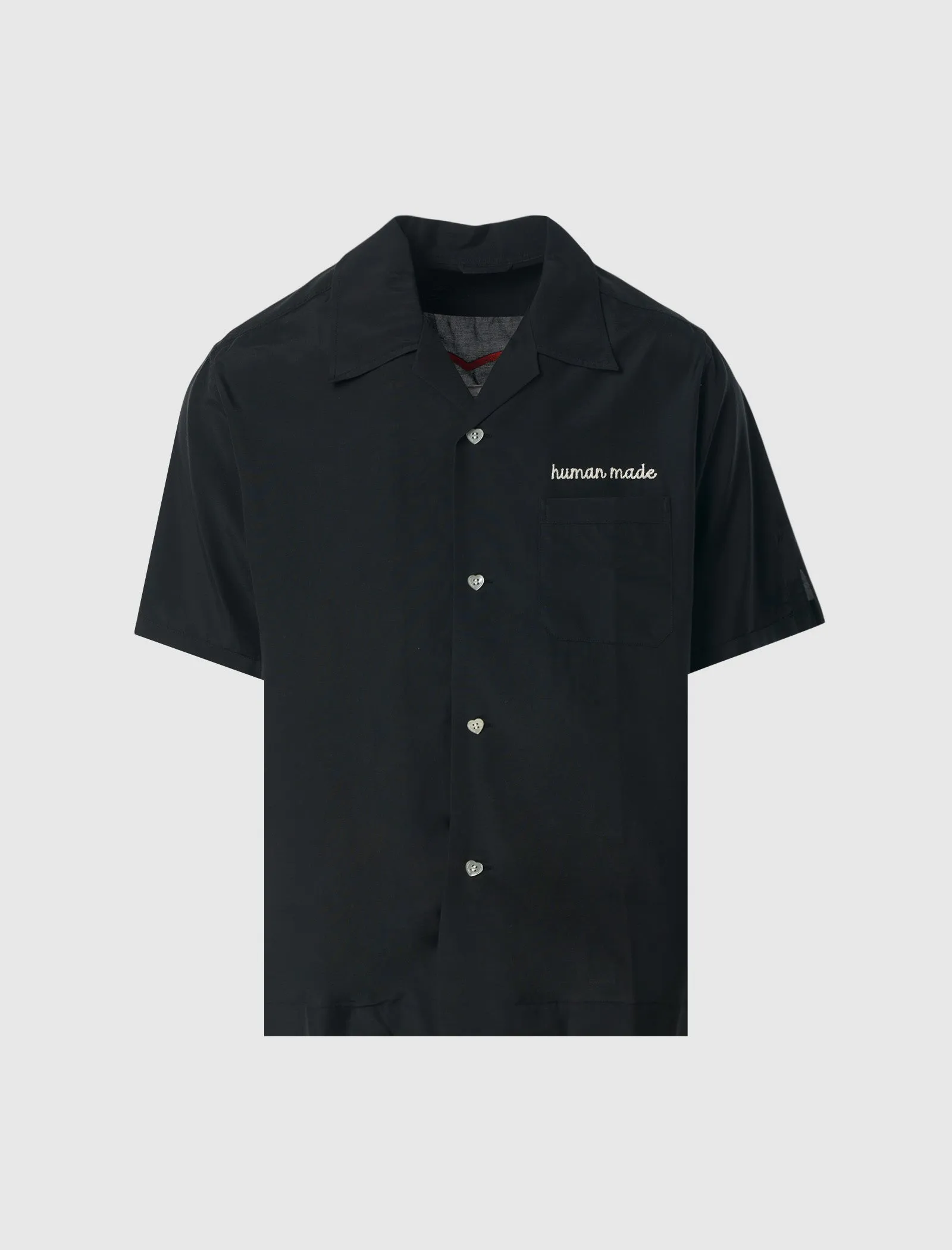 Reinforced Seam Design Bowling Shirt