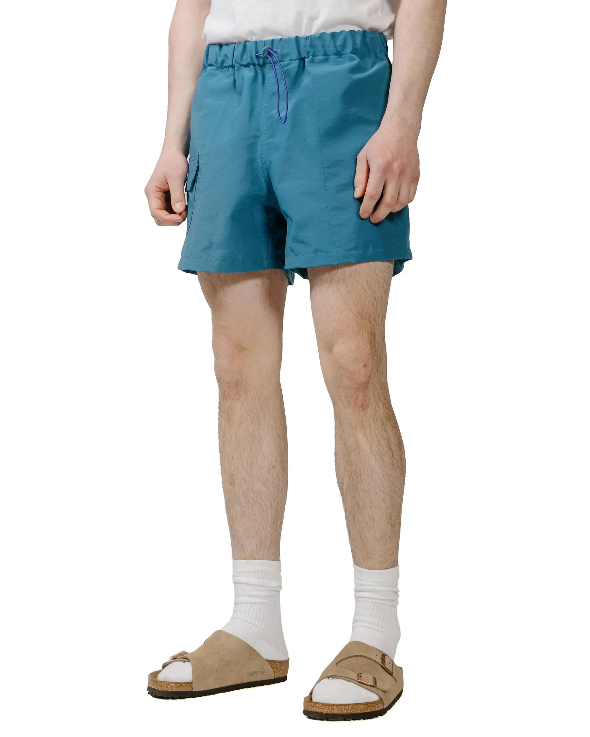 Varnish Howlin' Doppler Effect Shorts Blue Water Repellent Nylon