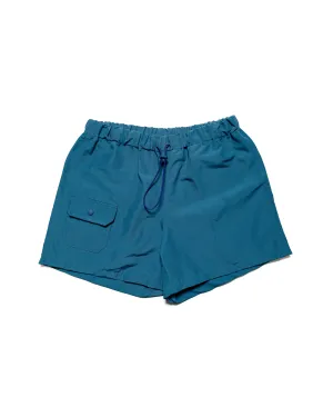 Pearl Shape Comfortable Personalized Howlin' Doppler Effect Shorts Blue Water Repellent Nylon