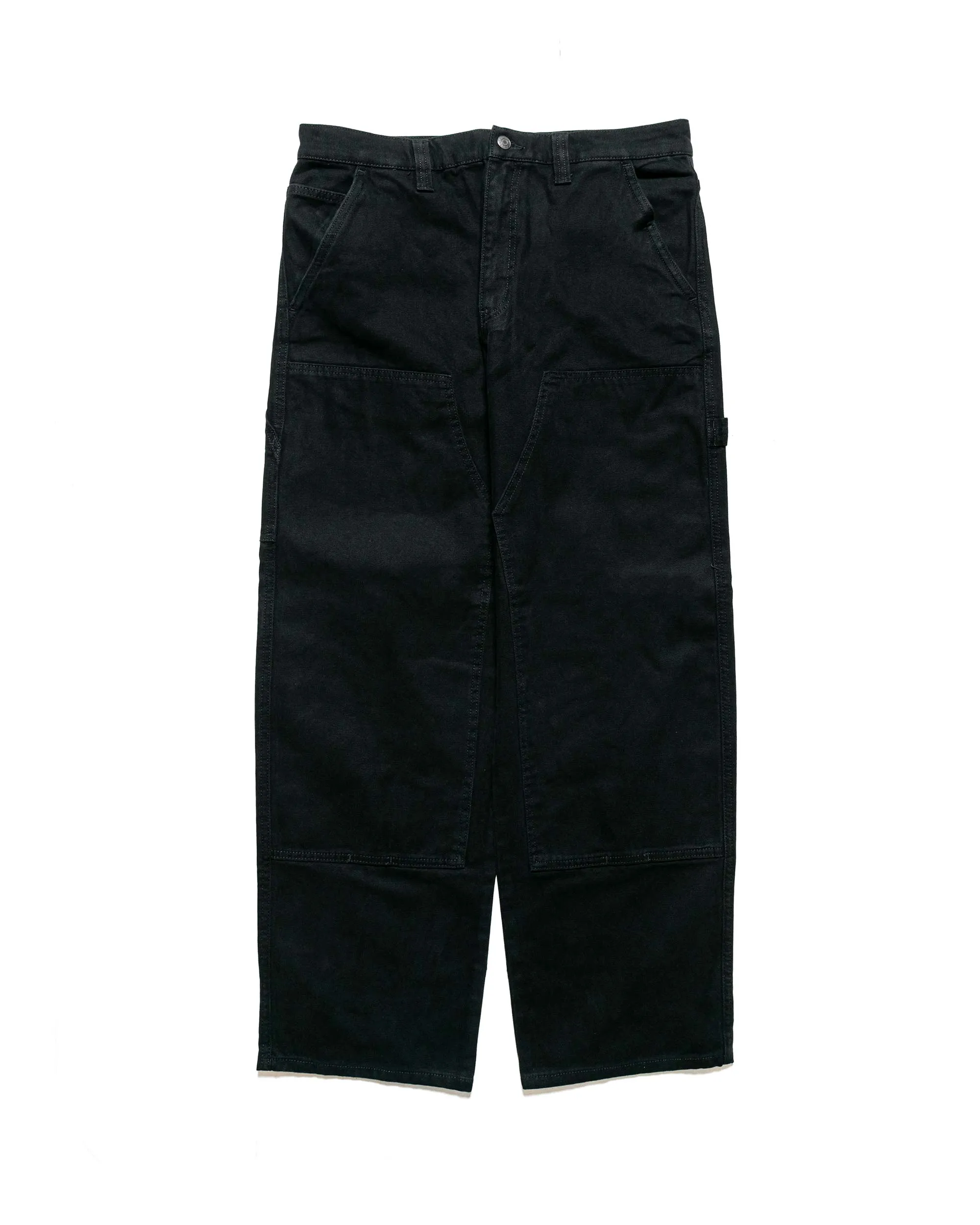 Comfortable Strong Slim Fit" Stssy Work Pant Canvas Black