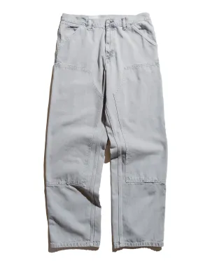 Anti - Mark Carhartt W.I.P. Double Knee Pant Canvas Black Chalk Wash
