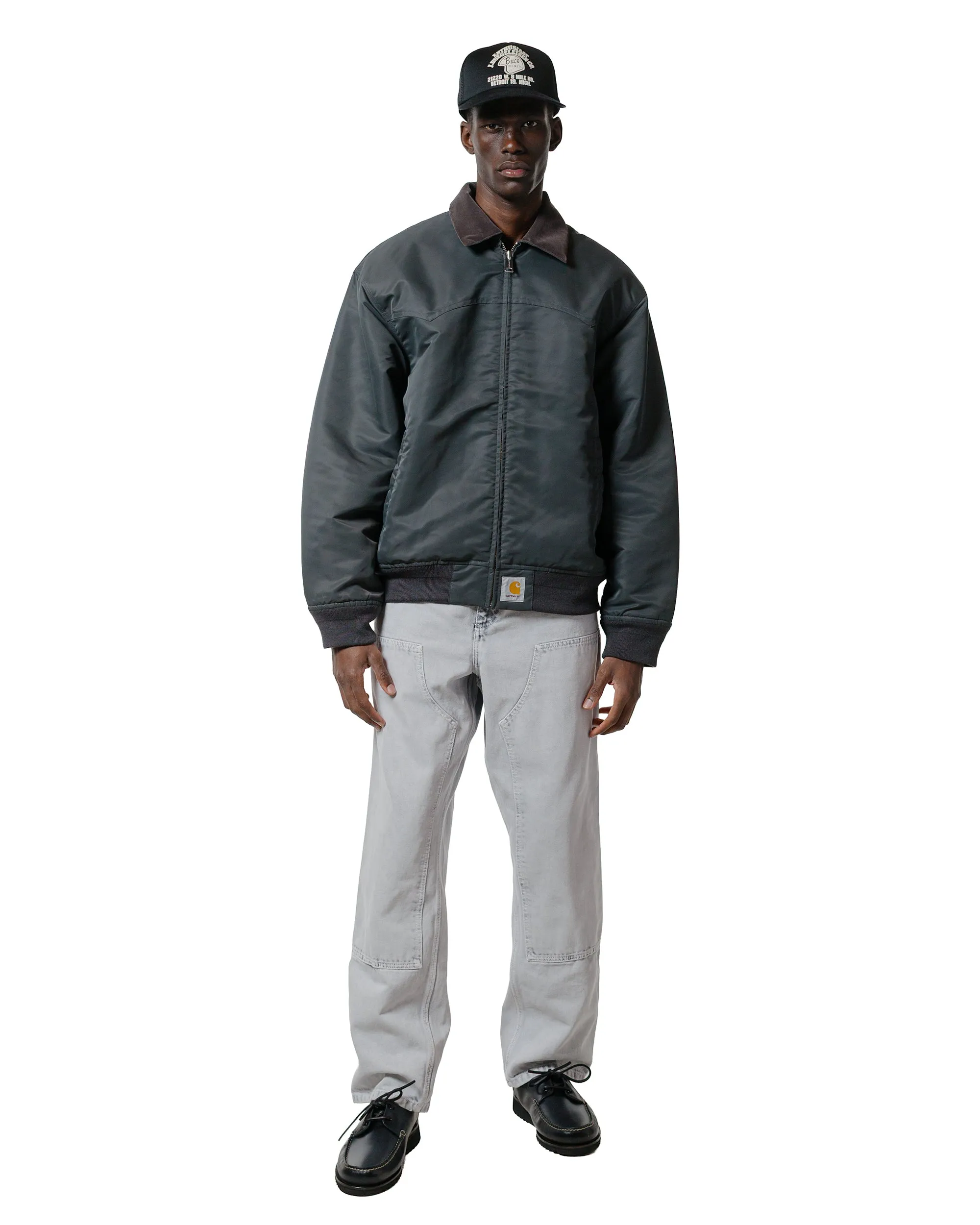 Elimination Carhartt W.I.P. Double Knee Pant Canvas Black Chalk Wash