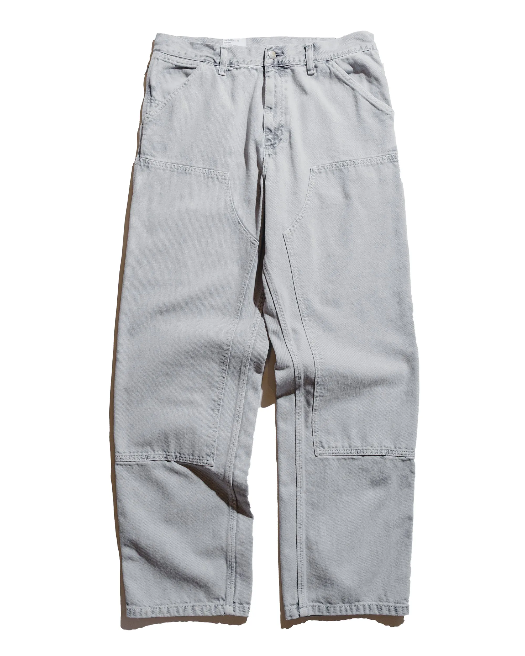 Anti - Mark Carhartt W.I.P. Double Knee Pant Canvas Black Chalk Wash