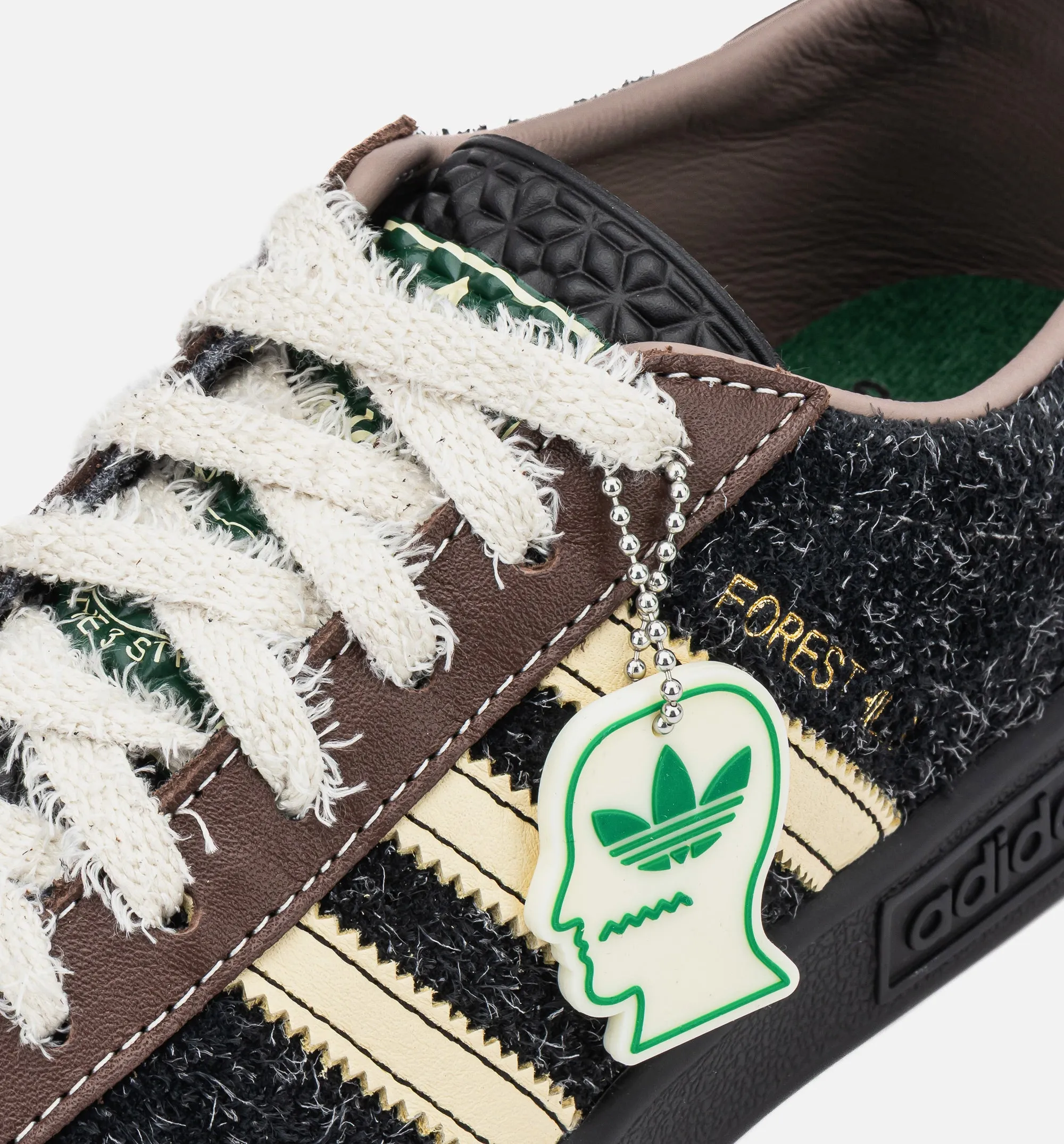 Brain Dead X Forest Hills Mens Lifestyle Shoe - Core Black/Pantone/Branch Flexible Climb Comfortable Slingback