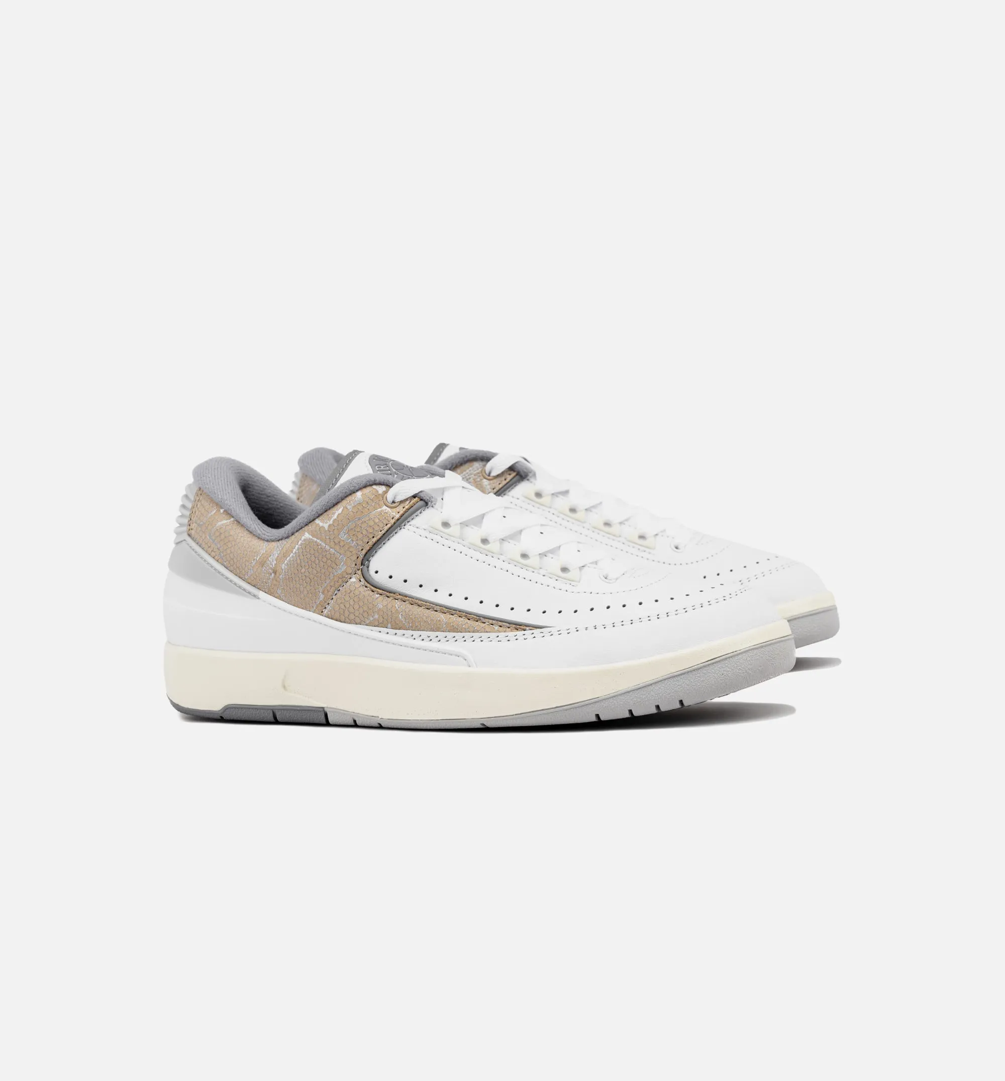 Comfort Sustainable Protection Air Jordan 2 Retro Python Mens Lifestyle Shoe - White/Cement Grey/Sanddrift/Neutral Grey/Sail