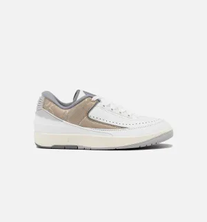Change Cougar Air Jordan 2 Retro Python Mens Lifestyle Shoe - White/Cement Grey/Sanddrift/Neutral Grey/Sail