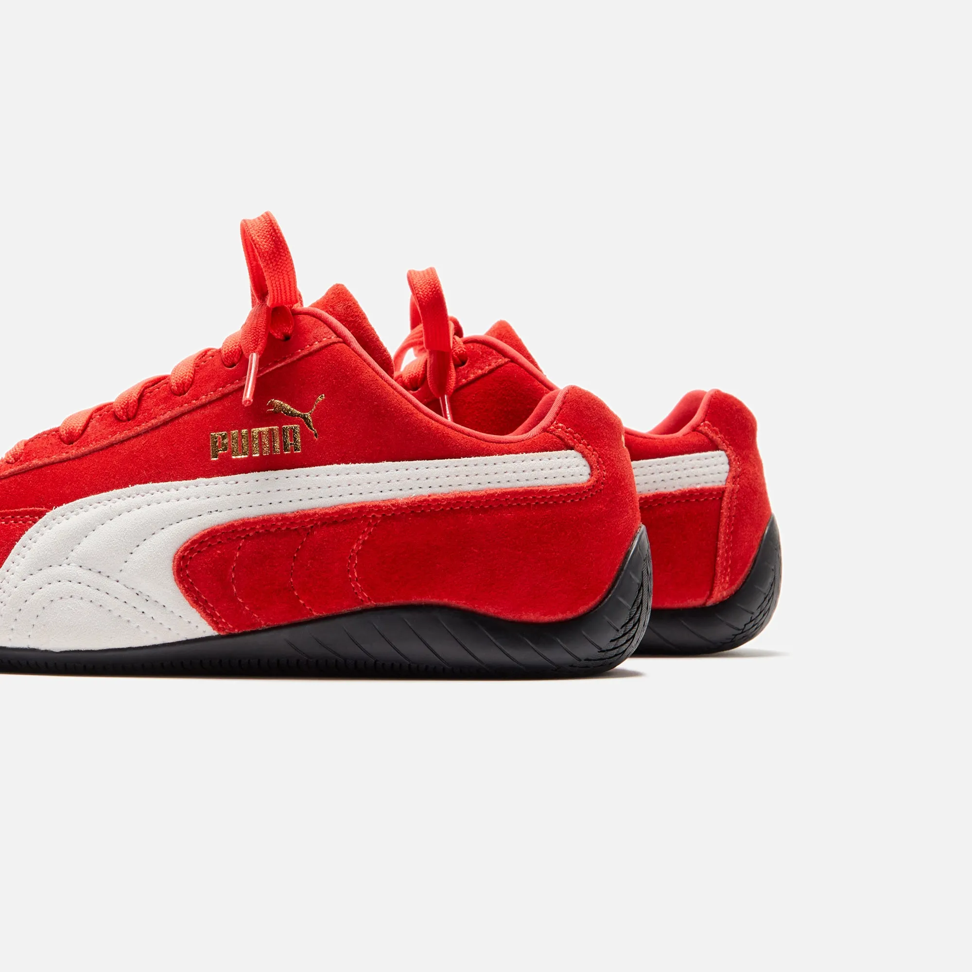 Puma Wmns Speedcat Og - Red / Puma White Comfortable Fit Lining Material Construction