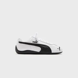 Reinforced Ankle Puma Wmns Speedcat Leather - Puma White / Puma Black