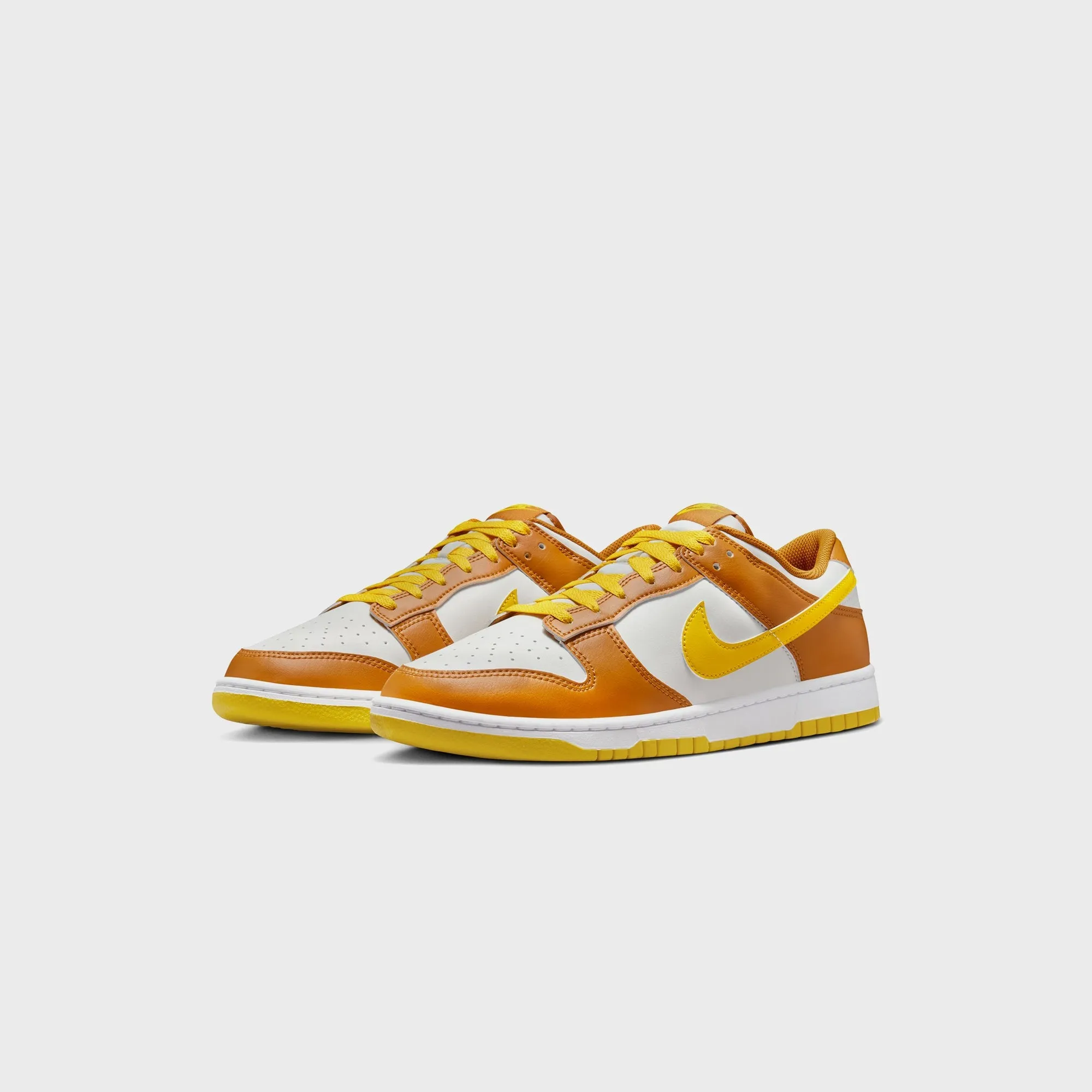 Nike Dunk Low Retro - Summit White / Bright Citron / Desert Ochre Comfortable Excellent Insulated Material