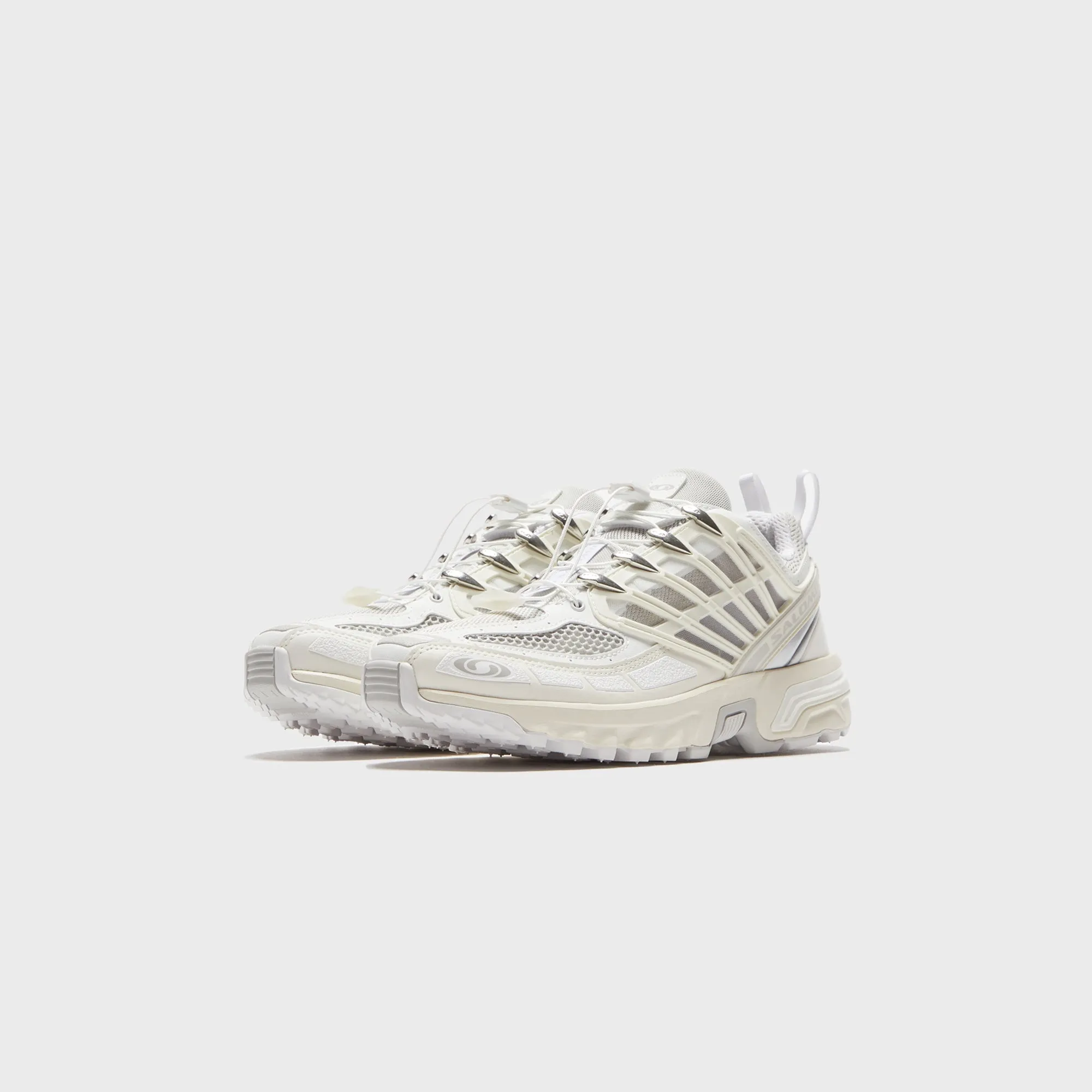 Salomon Acs Pro - White / Vanilla Ice / Lunar Rock Low-Profile Design