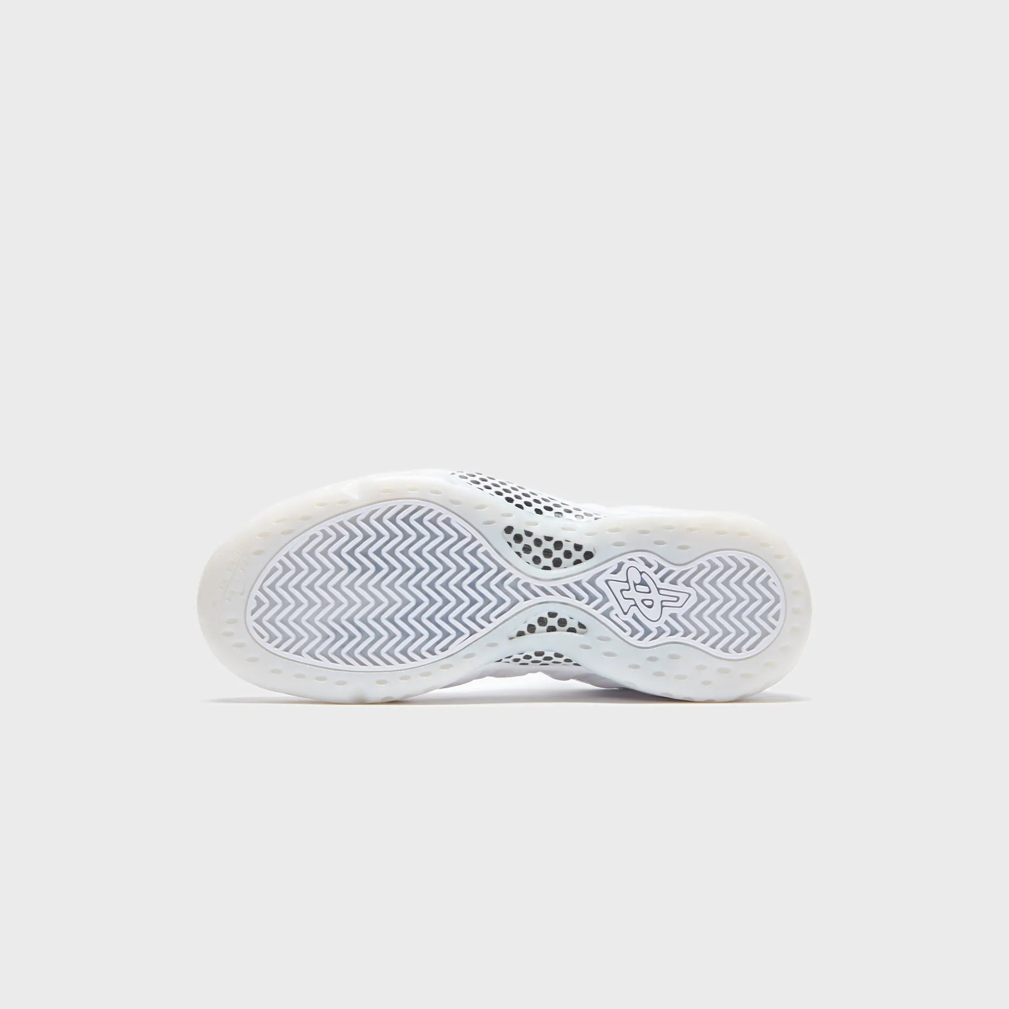Canvas Back Style Technology Nike Air Foamposite One - Soft White / White