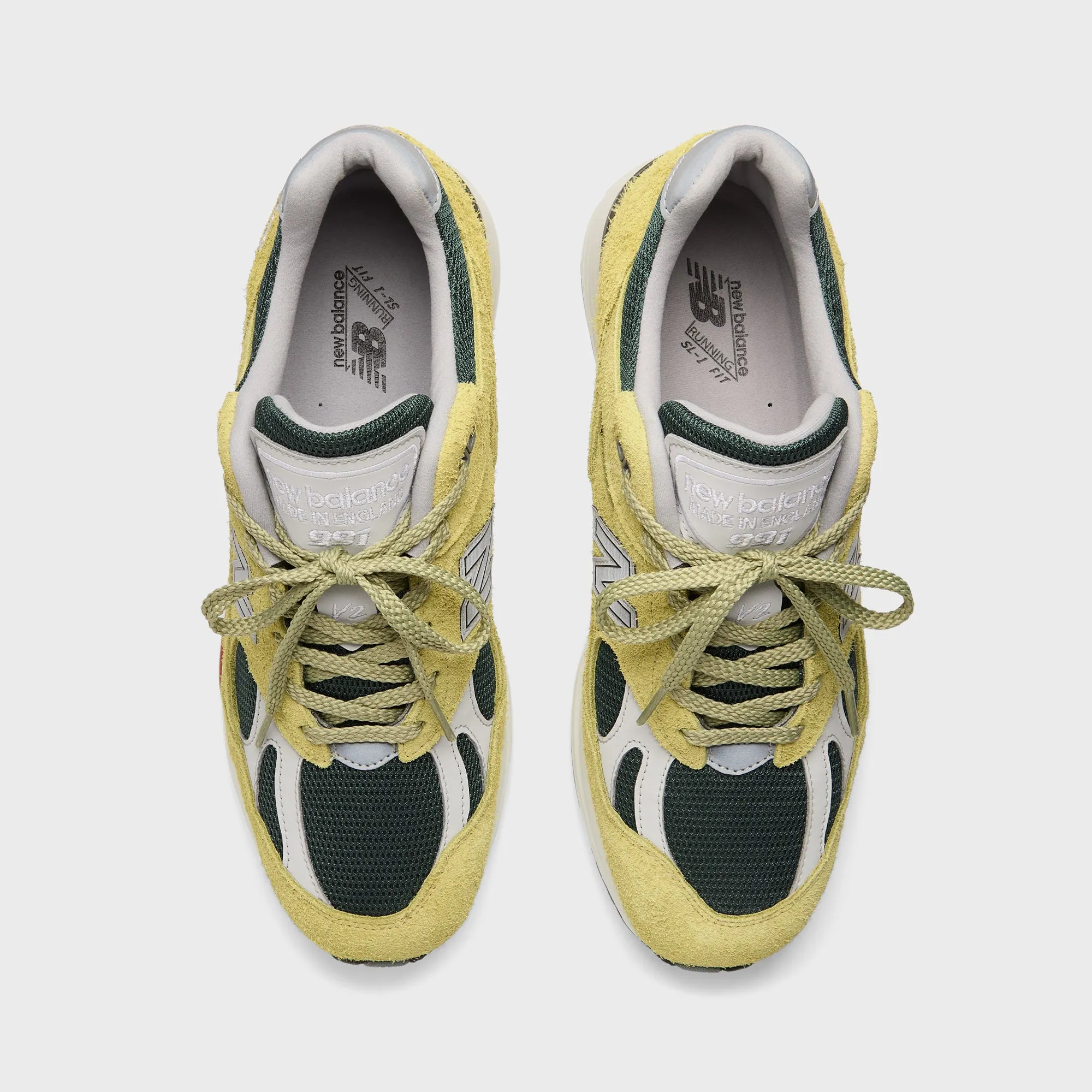 Performance Unleashed New Balance Made In Uk 991V2 - Beechnut / Trekking Green / Oyster Mushroom
