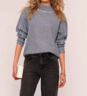 Pull Britt en couleur poussiéreuse