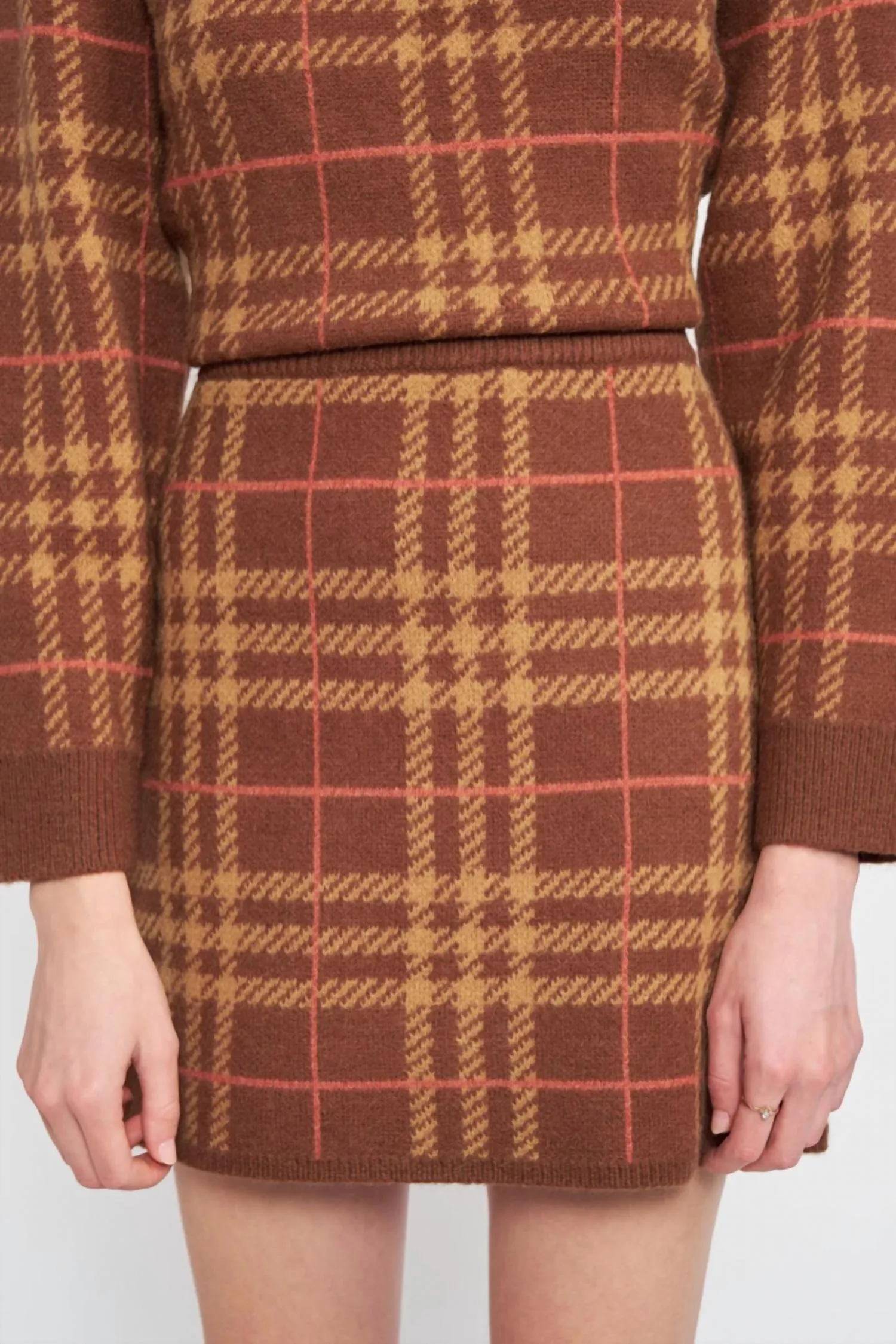 Robe Pull Jupe Bront en Taupe