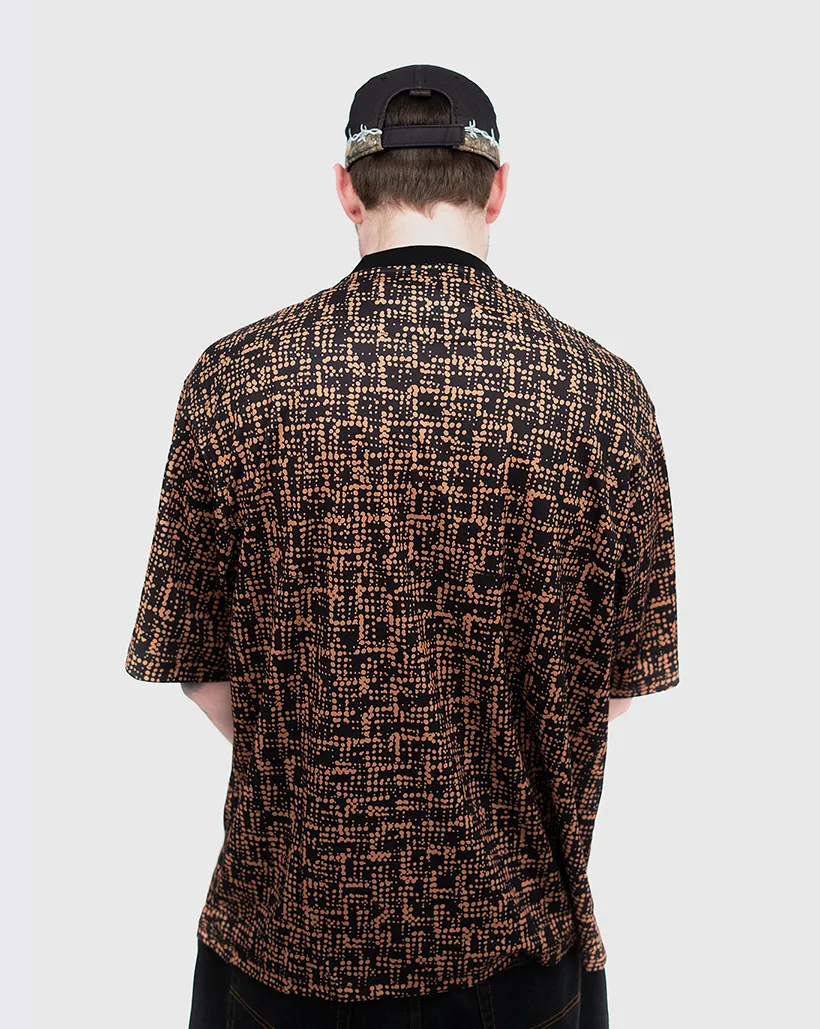 Bronze 56K Bike Jersey - Brown Elastic Fiber Webbing