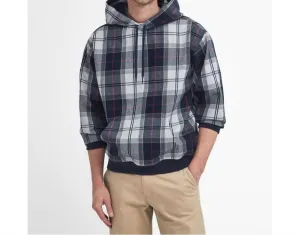 Brough Pullover Tissé En Granite Bleu