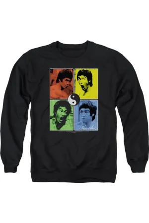 Sweat-shirt à capuche adulte Bruce Lee à motifs colorés