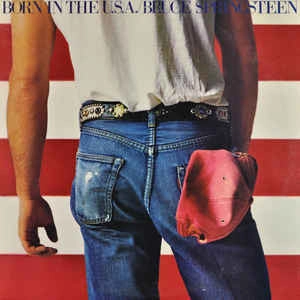 Bruce Springsteen  Born In The U.S.A. (Arrives in 7 Days) hi-fi radio tuner,hi-fi analog radio,hi-fi stereo cabinet with shelves