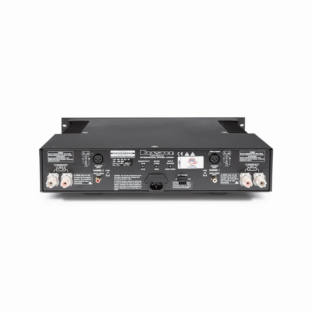Bryston 2.5B Stereo Power Amplifier