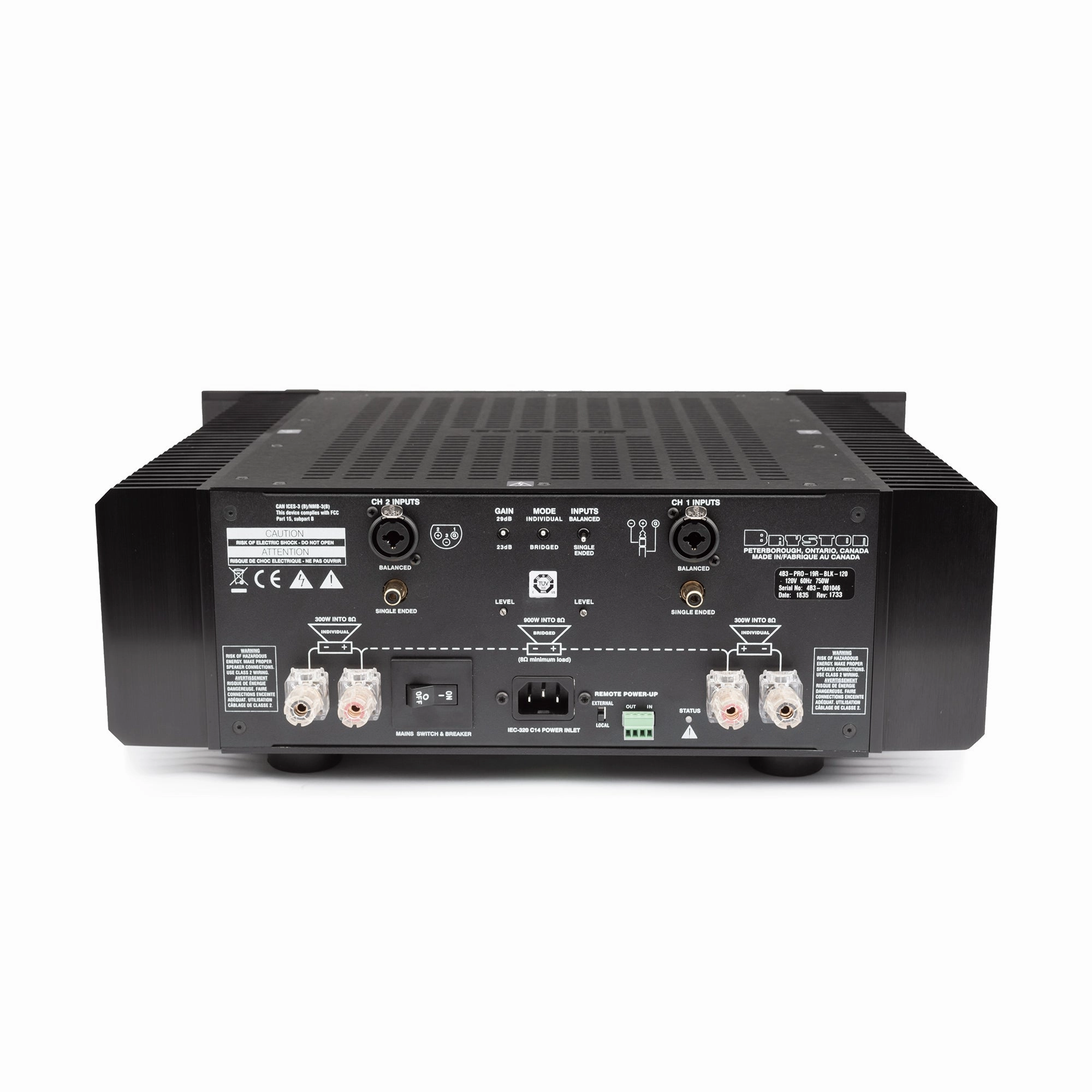 Bryston 4B Stereo Power Amplifier