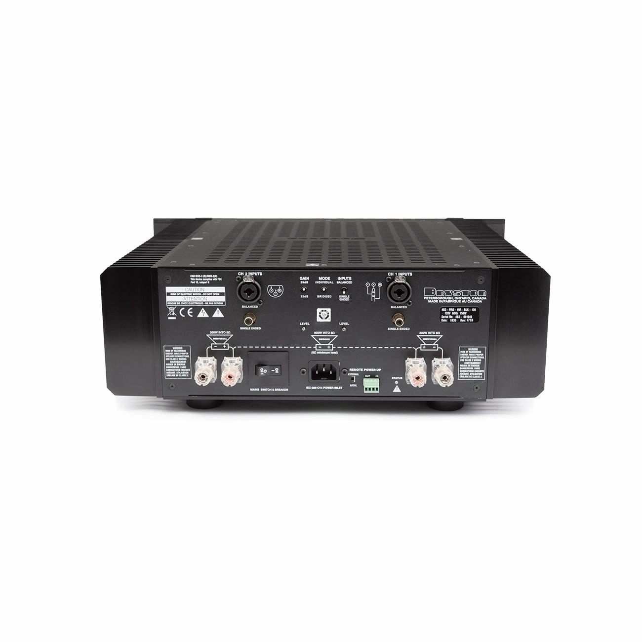 Bryston 4B Stereo Power Amplifier
