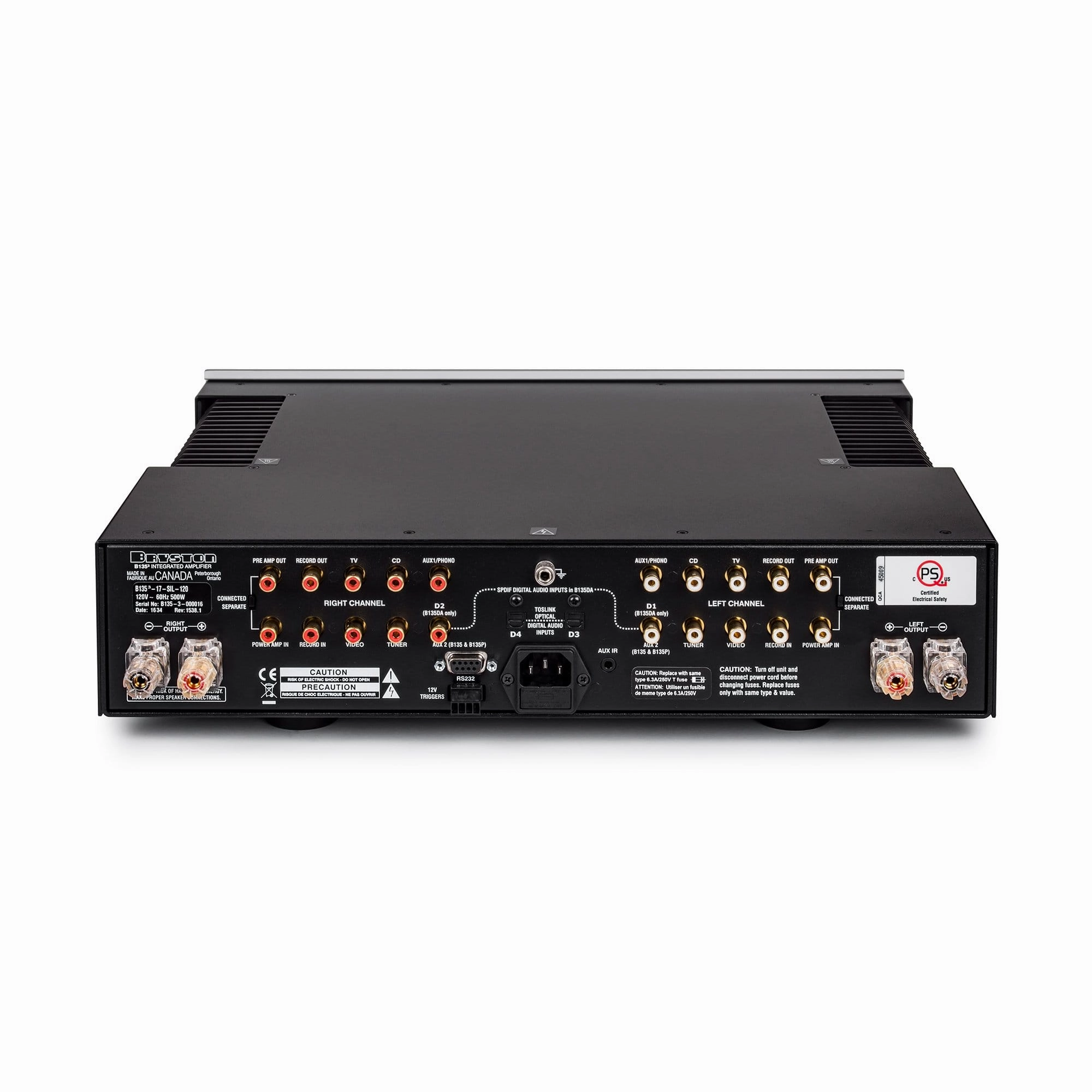 Bryston B135 Integrated Stereo Amplifier
