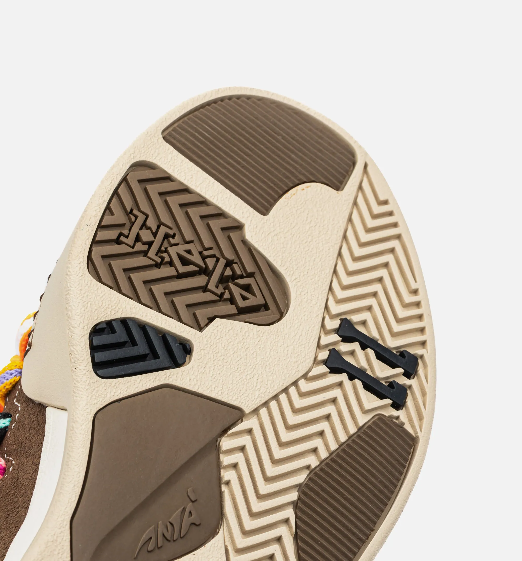 Kai Hela Style Mens Lifestyle Shoe - Brown/Multi Comfort Shock - Absorbing Midsole