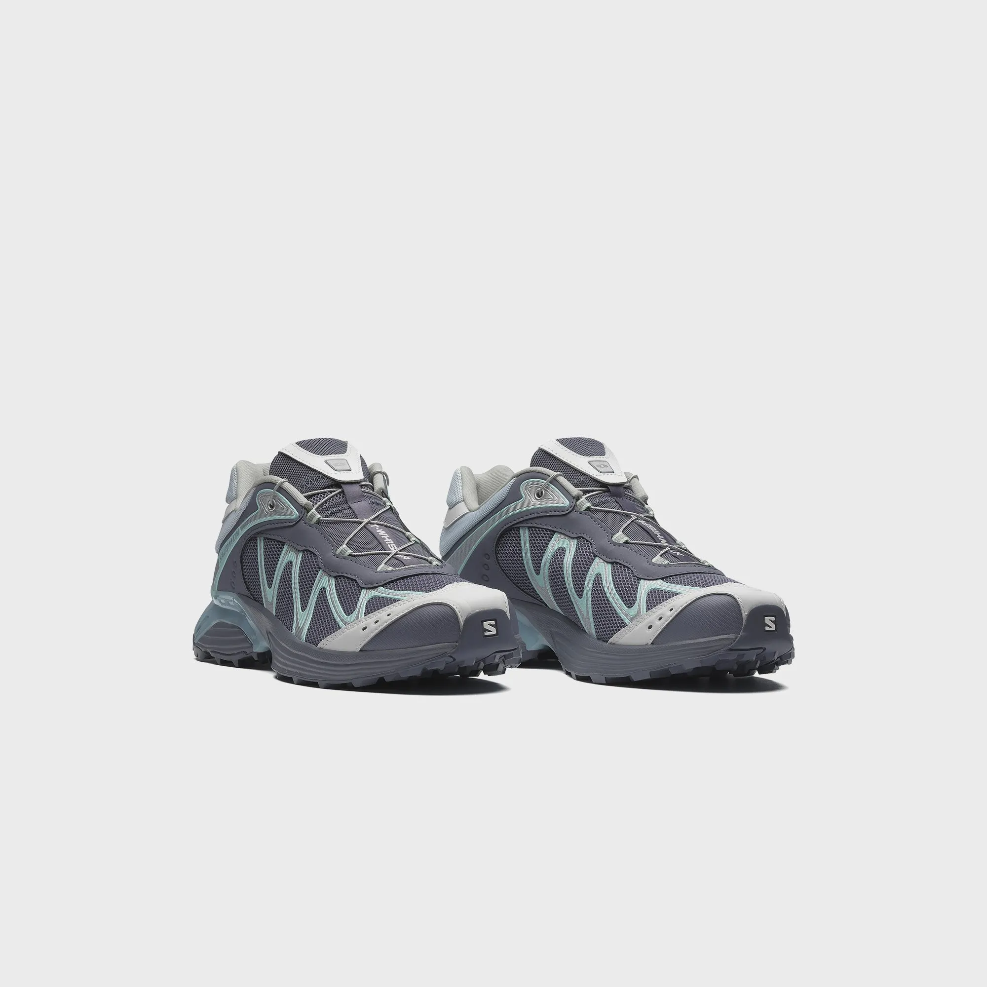 Salomon Xt-Whisper - Grisaille / Lunar Rock / Iced Aqua Breathable Mesh Quality