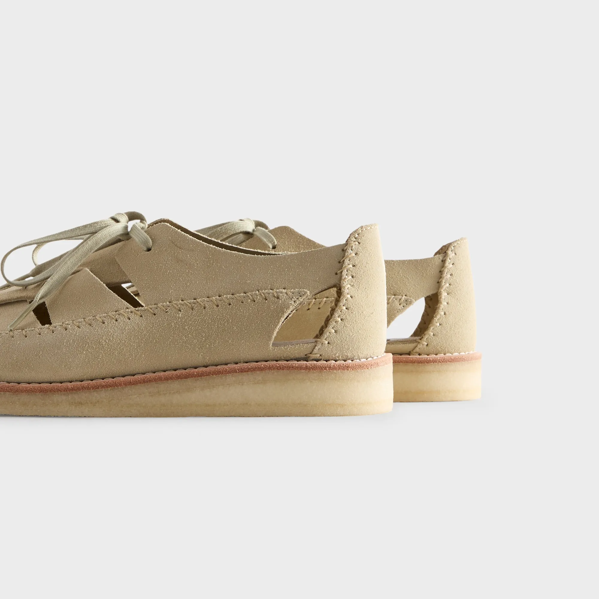 Stable Construction High Waisted 8Th St By Ronnie Fieg For Clarks Originals Ridgevale - Maple