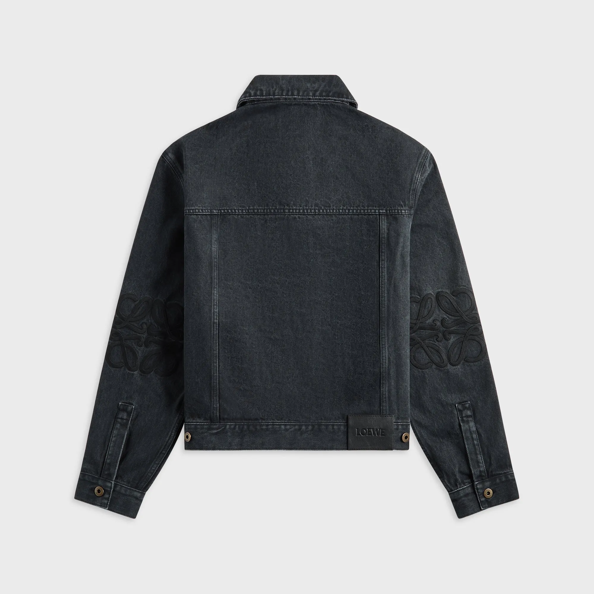 Weave - Inlay Loewe Anagram Jacket - Black