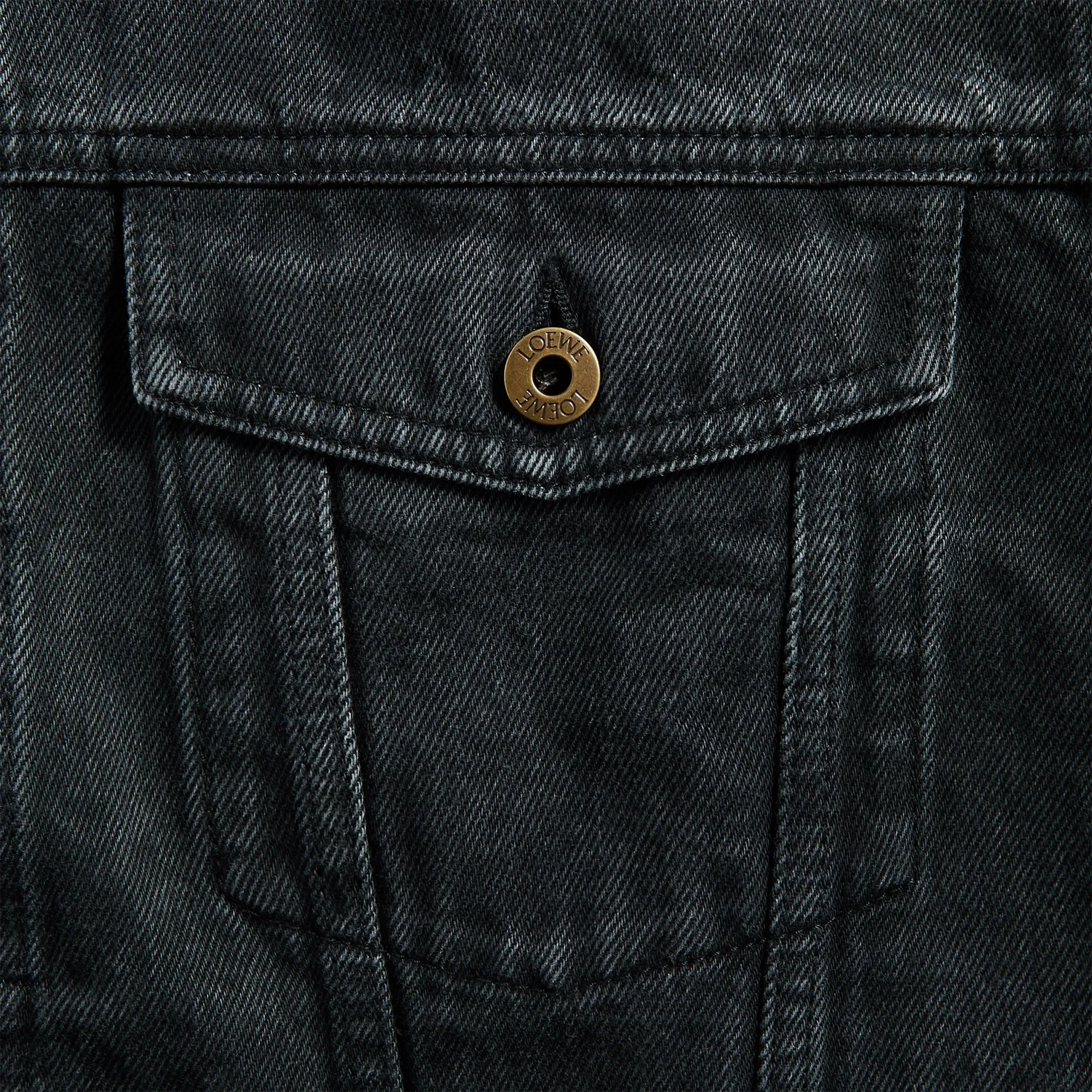 Loewe Anagram Jacket - Black Fashion - Forward Comfortable To Party