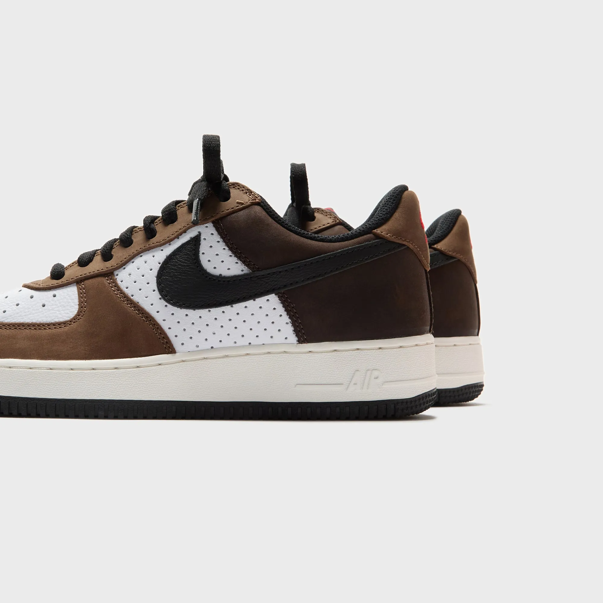 Sweetest Day Sale Memorial Day Sale Nike Air Force 1 Low Retro - White / Baroque Brown
