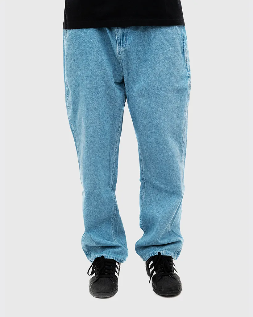 Faux - Tech - Fabric Comfort Review Butter Goods Art Denim Jeans - Mid Blue