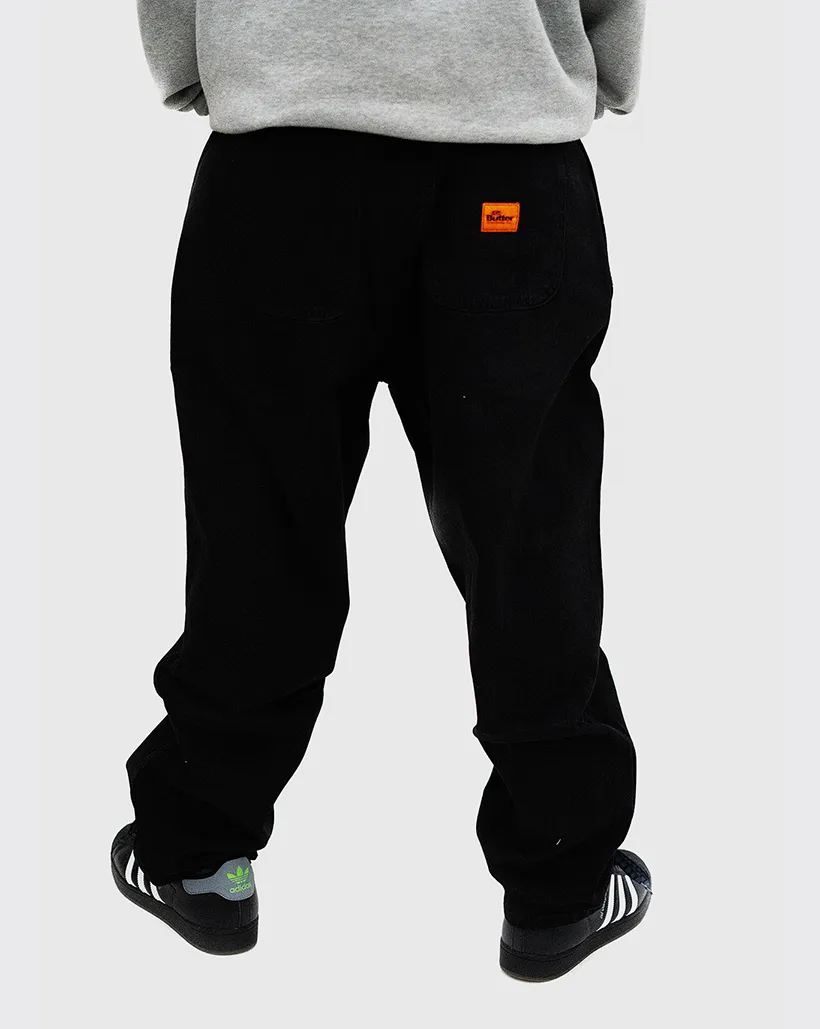 Reinforced Stitching Anti-Continued Butter Goods Santosuosso Denim Jeans - Blackout
